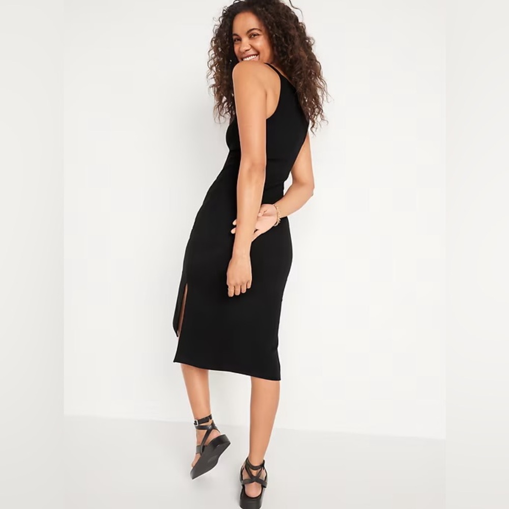 Old Navy Fitted Ribbed Bodycon Dress